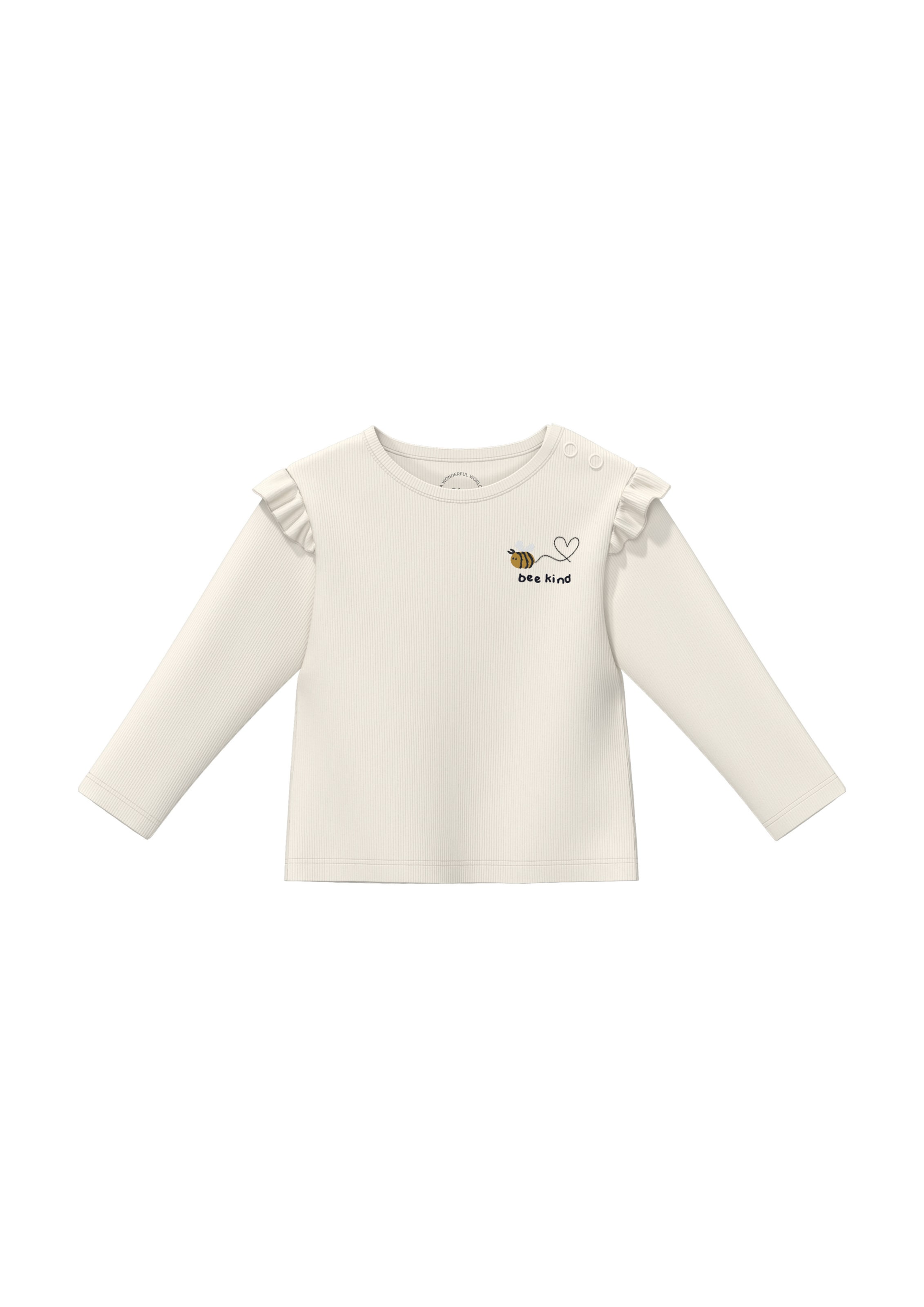 s.Oliver Shirt in Beige: voorkant