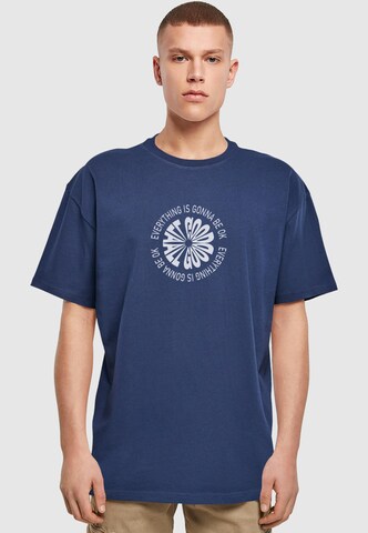 Merchcode Shirt 'All Good' in Blau: Vorderseite