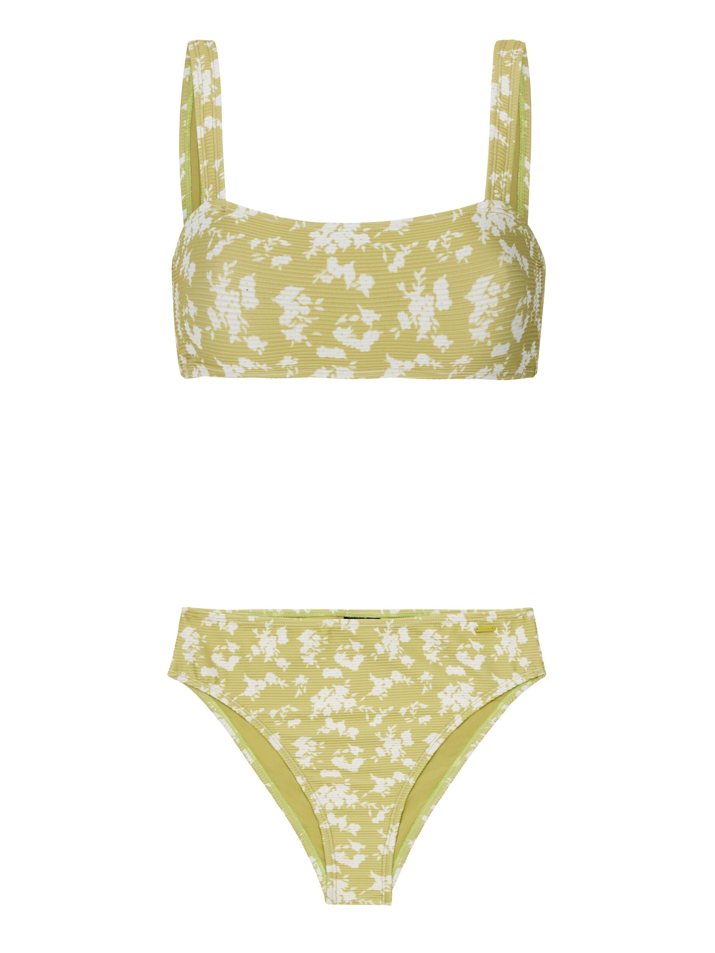 PROTEST Bralette Bikini 'PRTCosco' in Green: front