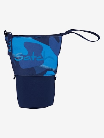 Satch Tasche 'Federmäppchen Pencil Slider' in Blau: Vorderseite