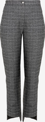 HELMIDGE Slimfit Broek in Grijs: voorkant