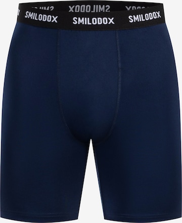 Smilodox Workout Pants ' Zeyn ' in Blue: front