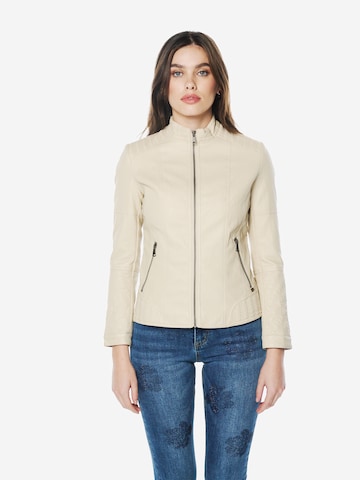 KOROSHI Övergångsjacka i vit: framsida