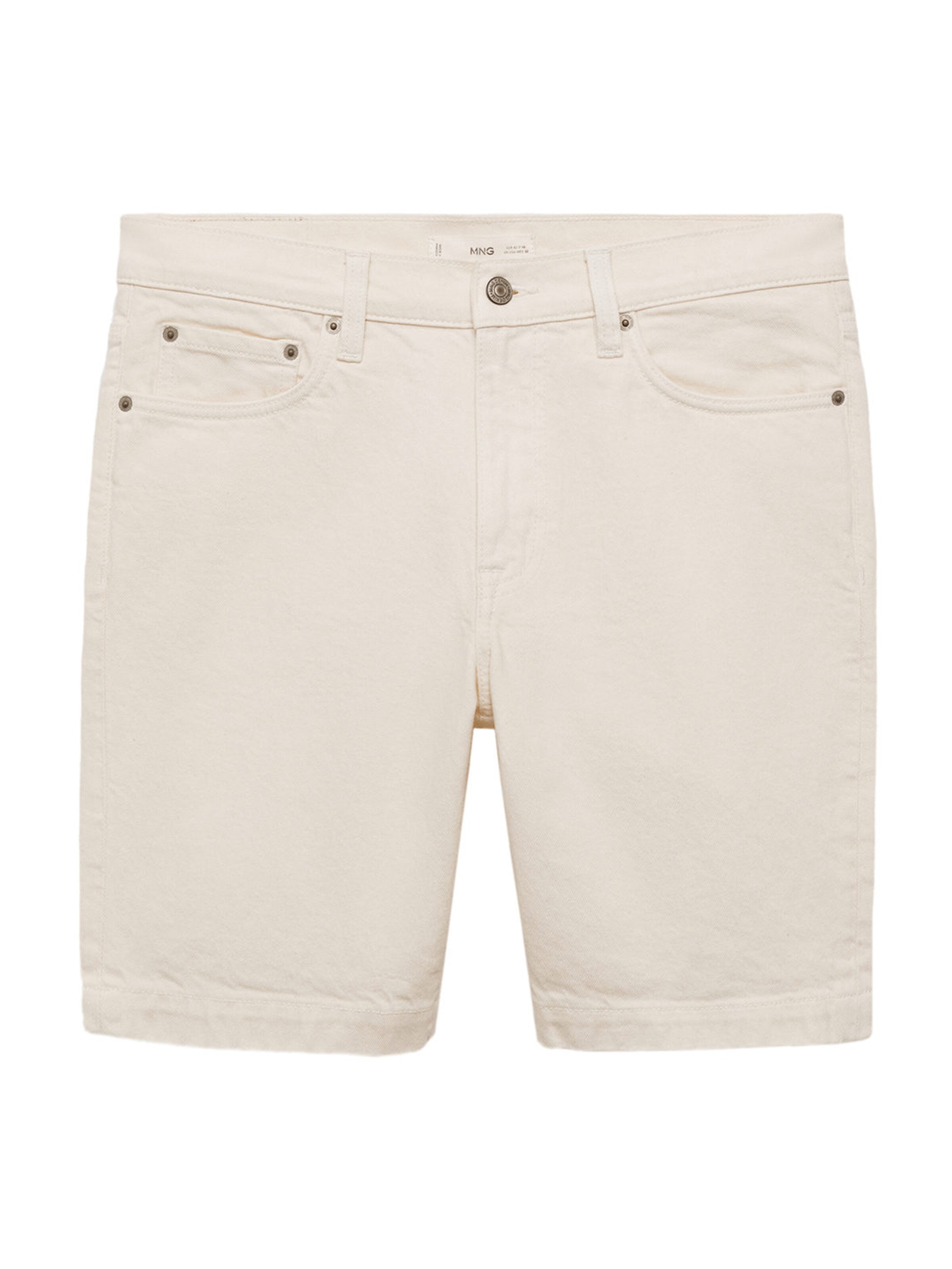 MANGO MAN Štandardný strih Nohavice 'Jarod' - Béžová: predná strana