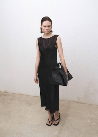 MANGO Kleid 'Olive' in Schwarz