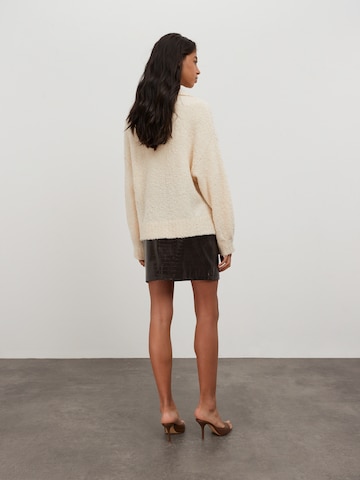 EDITED Knit Cardigan 'Sintje' in Beige