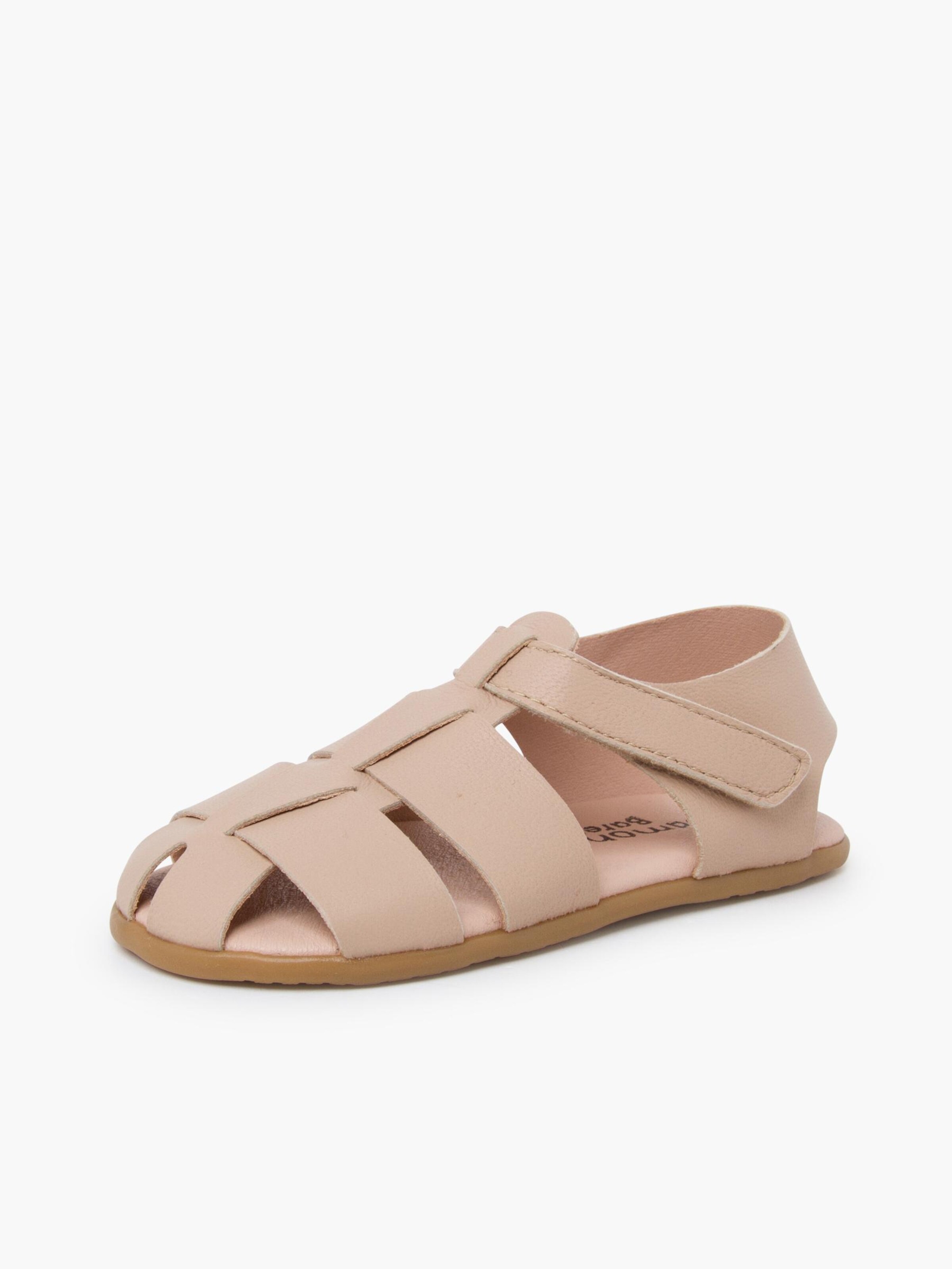 Calzatura aperta di Pisamonas in beige: frontale