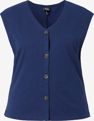 Ulla Popken Vest in Blue: front