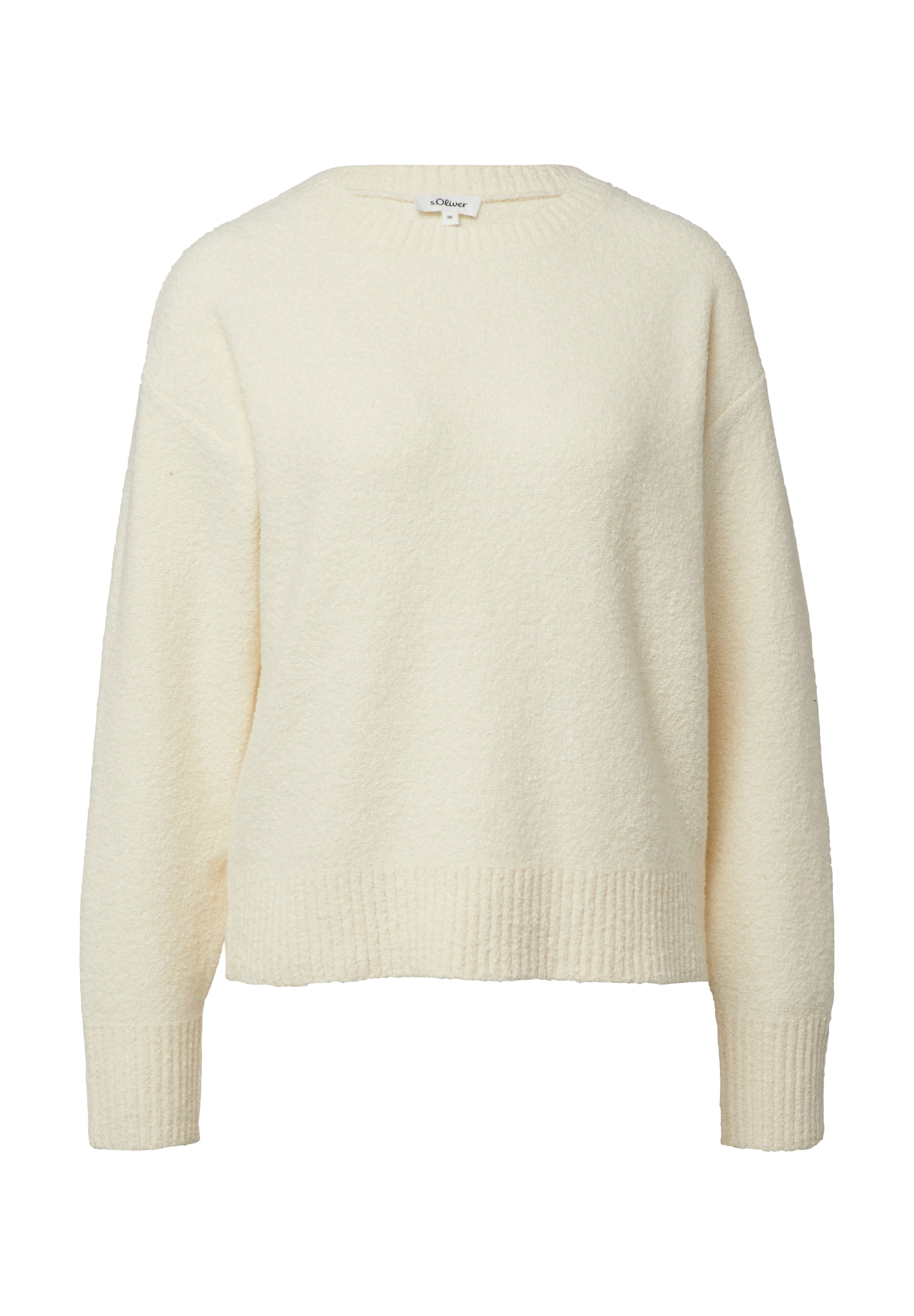 s.Oliver Pullover in Beige: Vorderseite