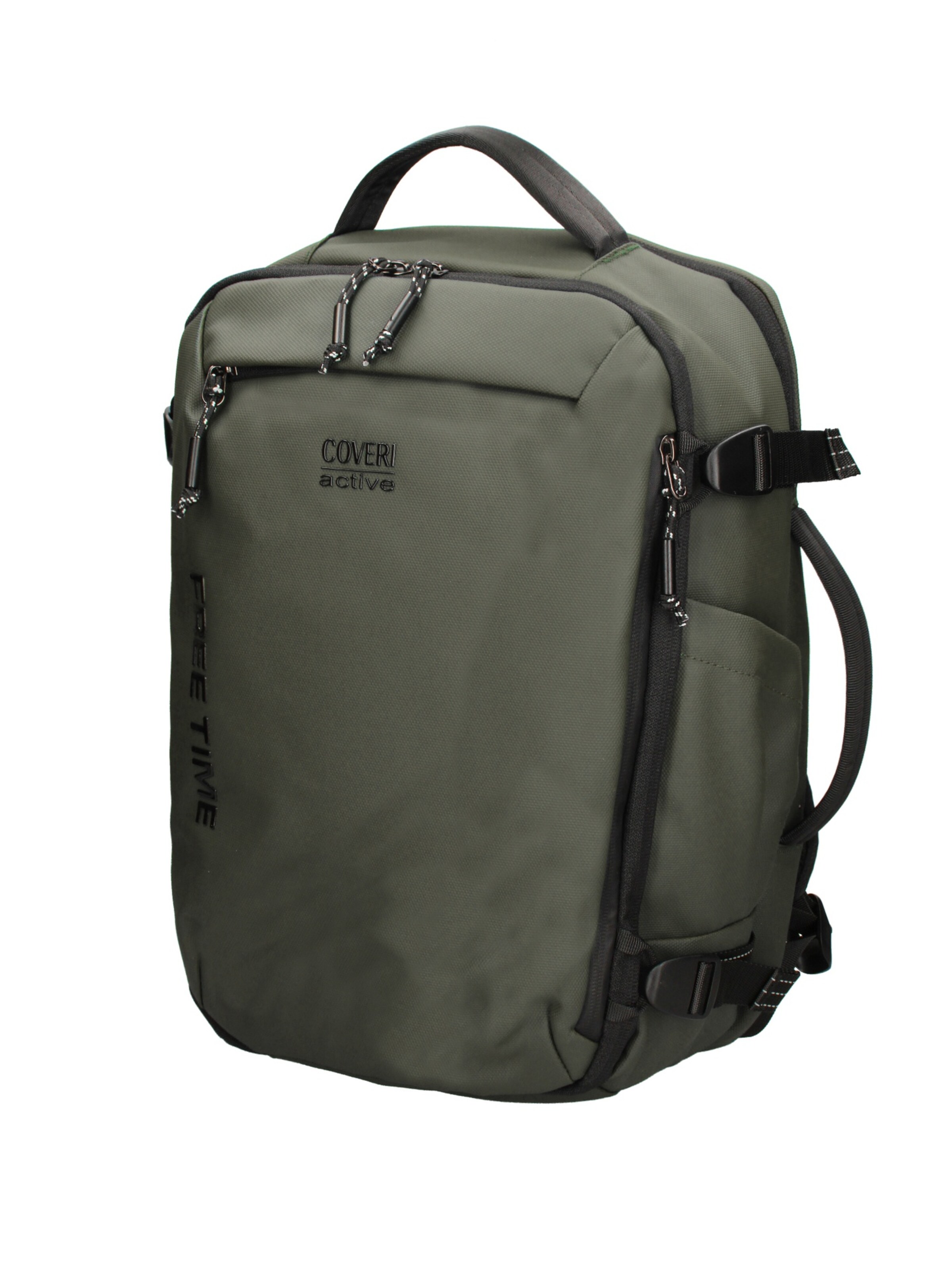 Zaino 'Zaino Coveri Active Poliestere 100% - Unisex Casual con Zip' di Coveri Collection in verde