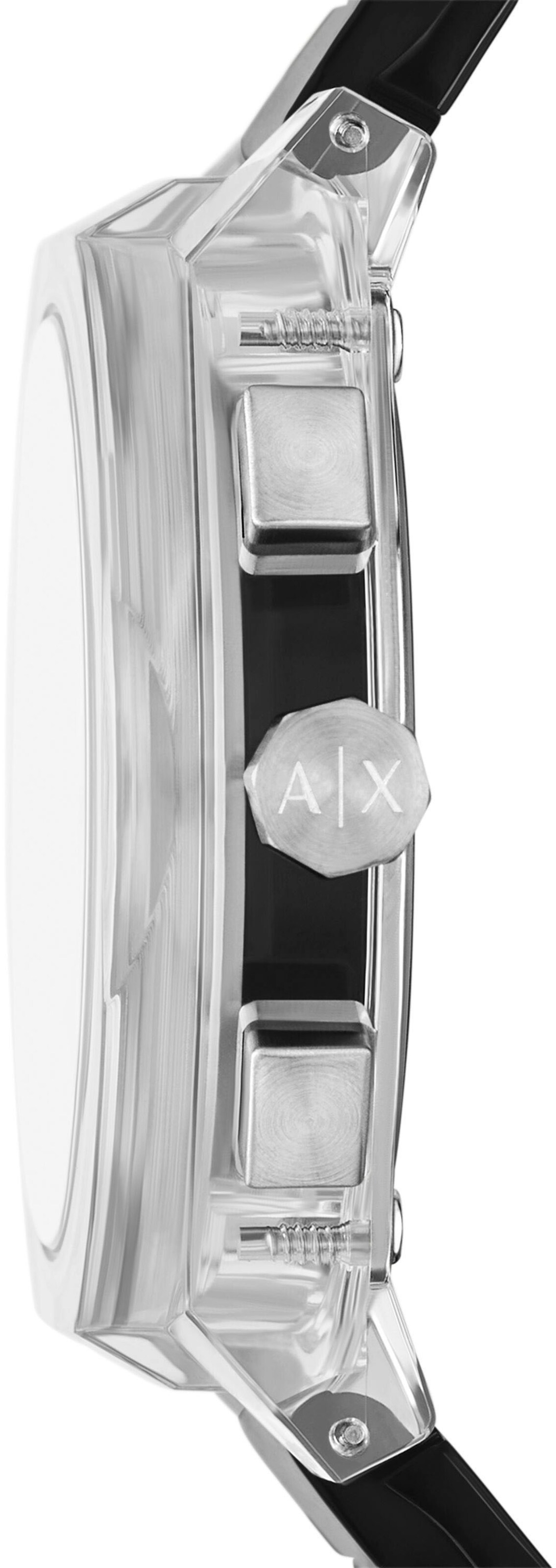 ARMANI EXCHANGE Uhr in Schwarz