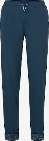 VAUDE Regular Sports trousers 'Mineo' in Blue: front