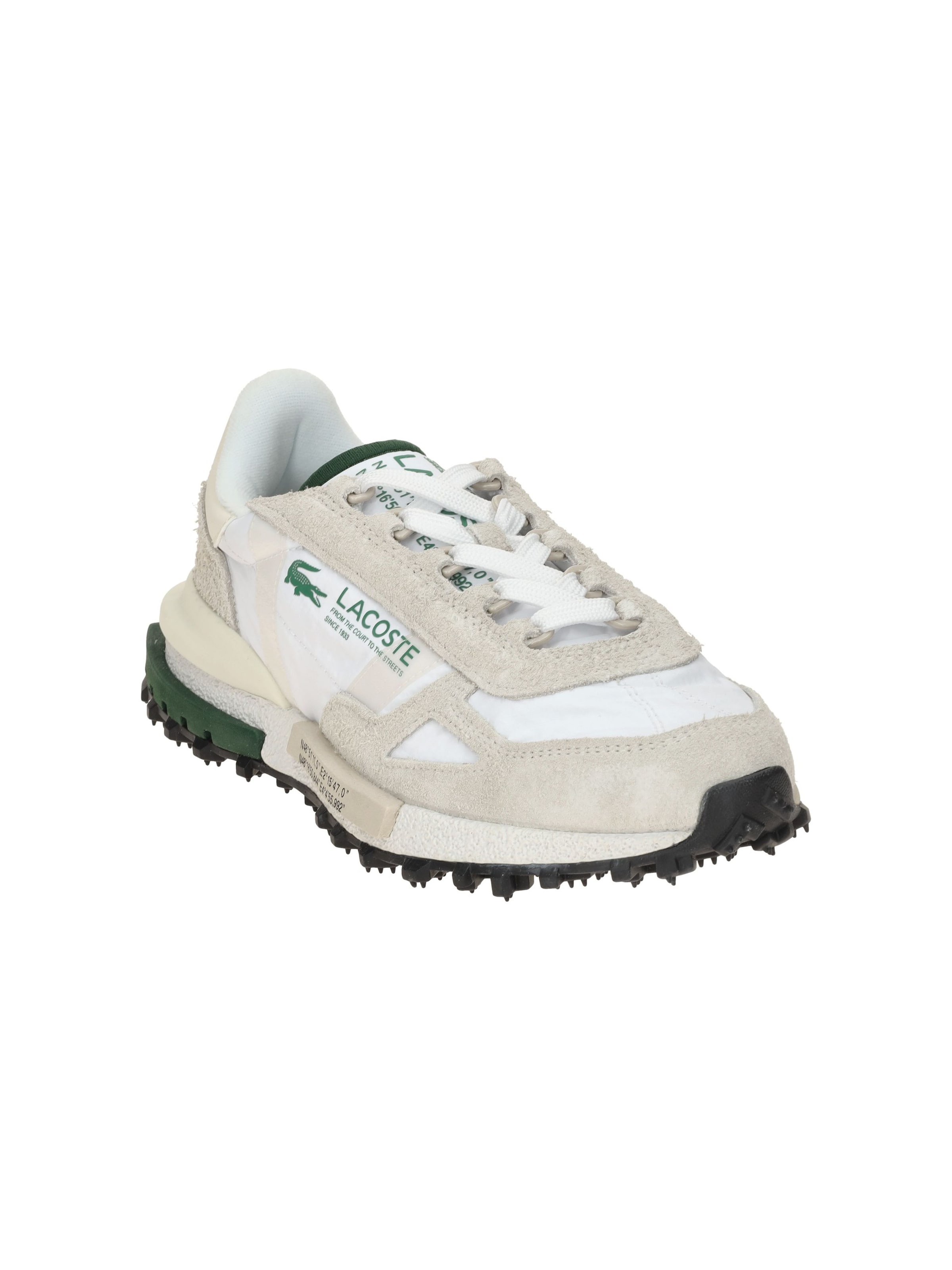Sneaker bassa 'Lacoste Elite Active Sneakers Schuhe weiß grün' di LACOSTE in bianco