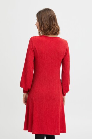 Fransa A-Linien-Kleid in Rot