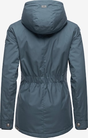 Ragwear Winter Jacket 'Monade' in Blue