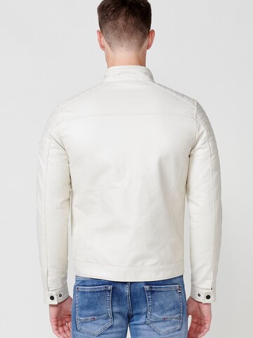 Veste mi-saison KOROSHI en blanc