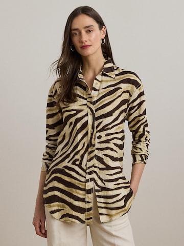 Lauren Ralph Lauren Bluza | bež barva: sprednja stran
