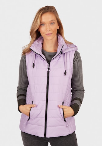 Gilet Navigazione en violet : devant