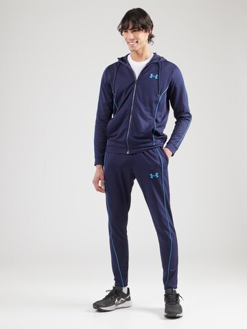 Completo per l'allenamento 'Novelty' di UNDER ARMOUR in blu: frontale