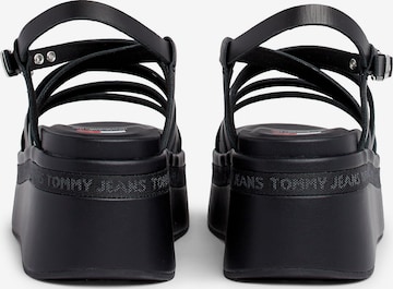 Tommy Jeans - Sandália em preto