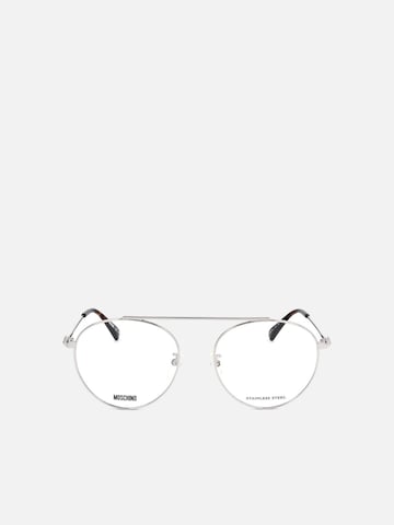 MOSCHINO Sunglasses 'Moschino MOS578/G Palladium 54/18/145 Eyewear Frame' in Silver: front