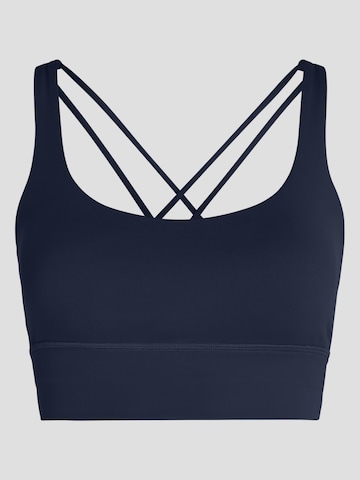 YO-GAYA Sport bh in Blauw: voorkant