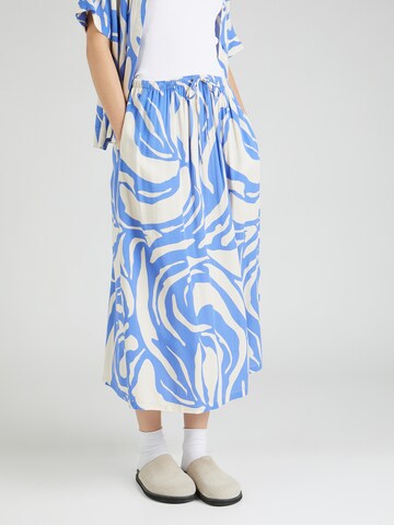 Soft Rebels Rok 'MIO' in Blauw: voorkant