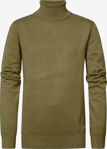 Petrol Industries Sweater 'Waukega' in Green: front