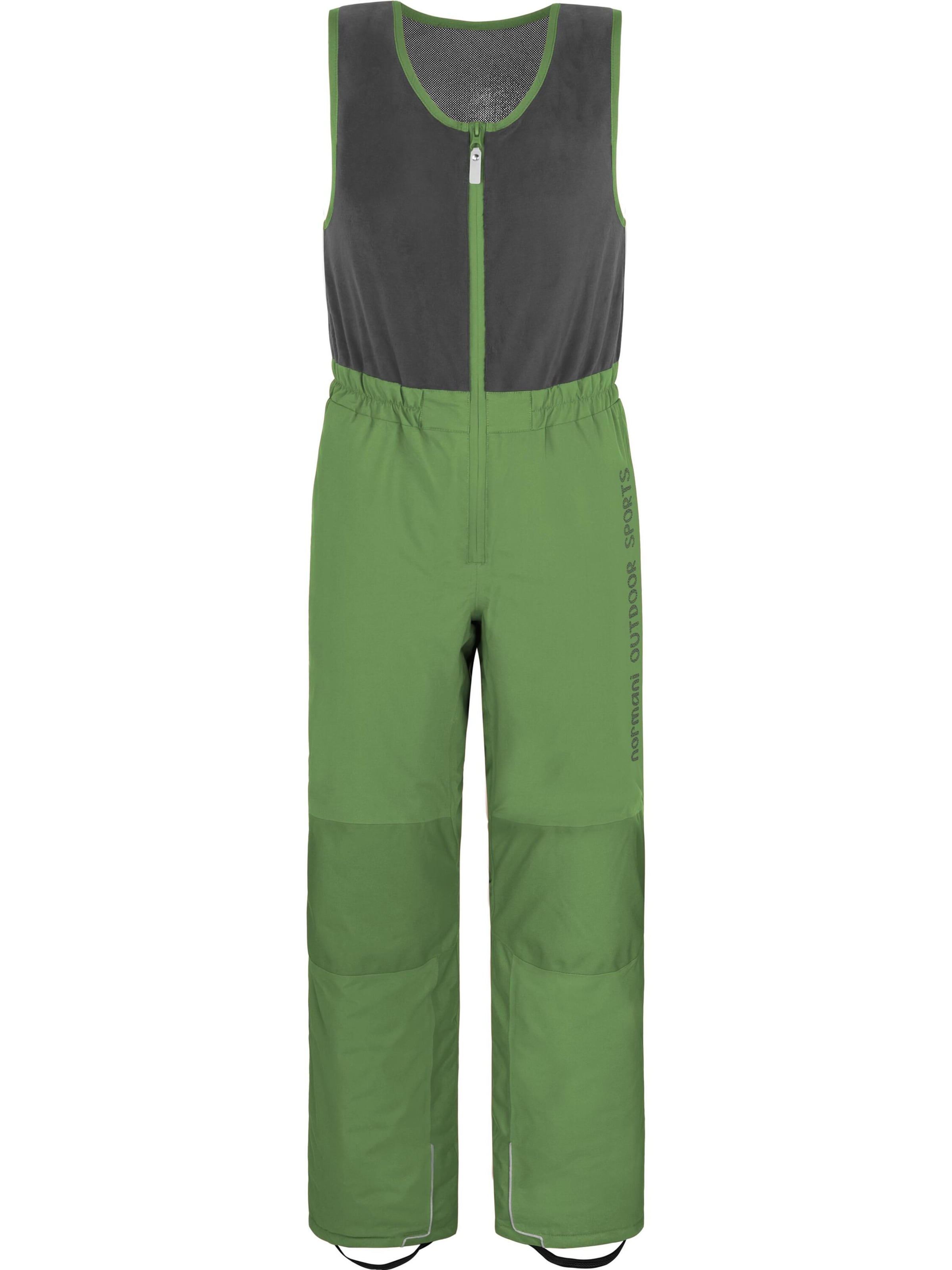 normani Regular Outdoorhose 'Carmacks' in Grün: Vorderseite