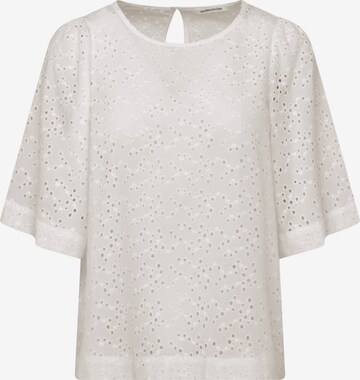 SEIDENSTICKER Blouse 'Schwarze Rose' in White: front