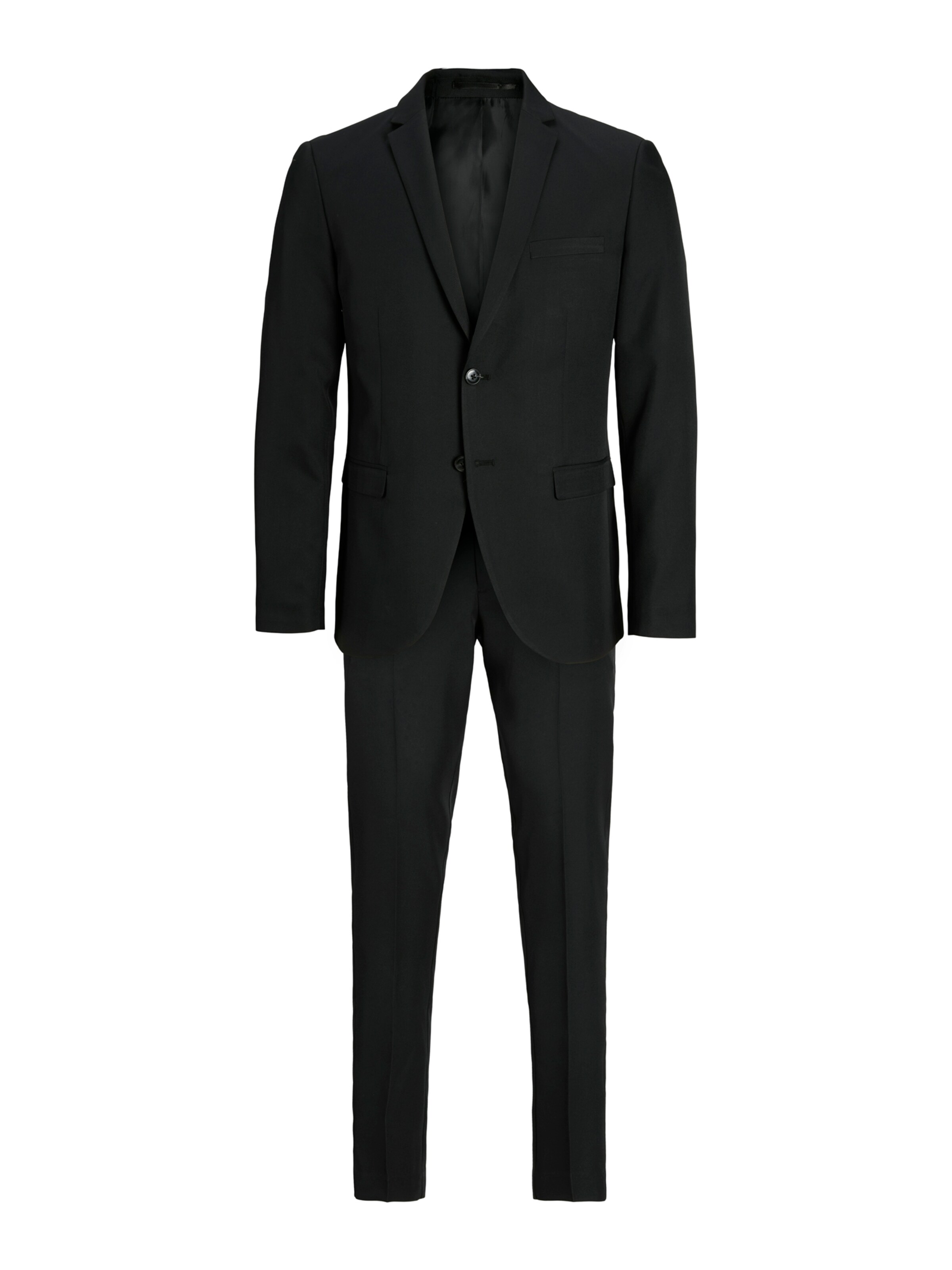 Jack & Jones PremiumSlimfit Odijelo 'JPRCosta' - crna boja: prednji dio
