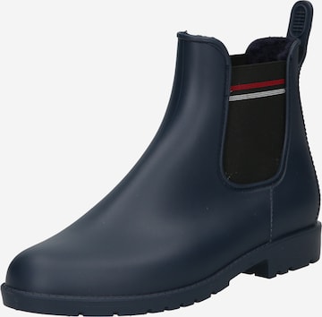 Bottes en caoutchouc Dockers by Gerli en bleu : devant