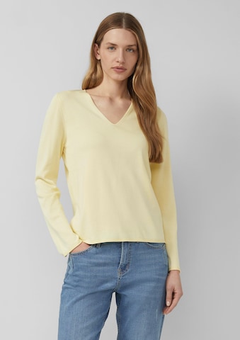 Pull-over s.Oliver en jaune : devant
