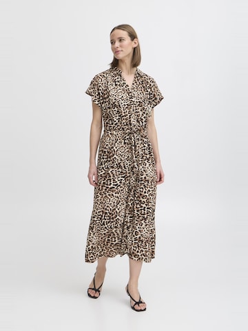 b.young Shirt dress 'BYMMMJoella' in Beige