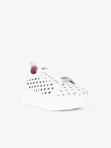 Lorenzo Mari Sneakers in Weiß: Vorderseite