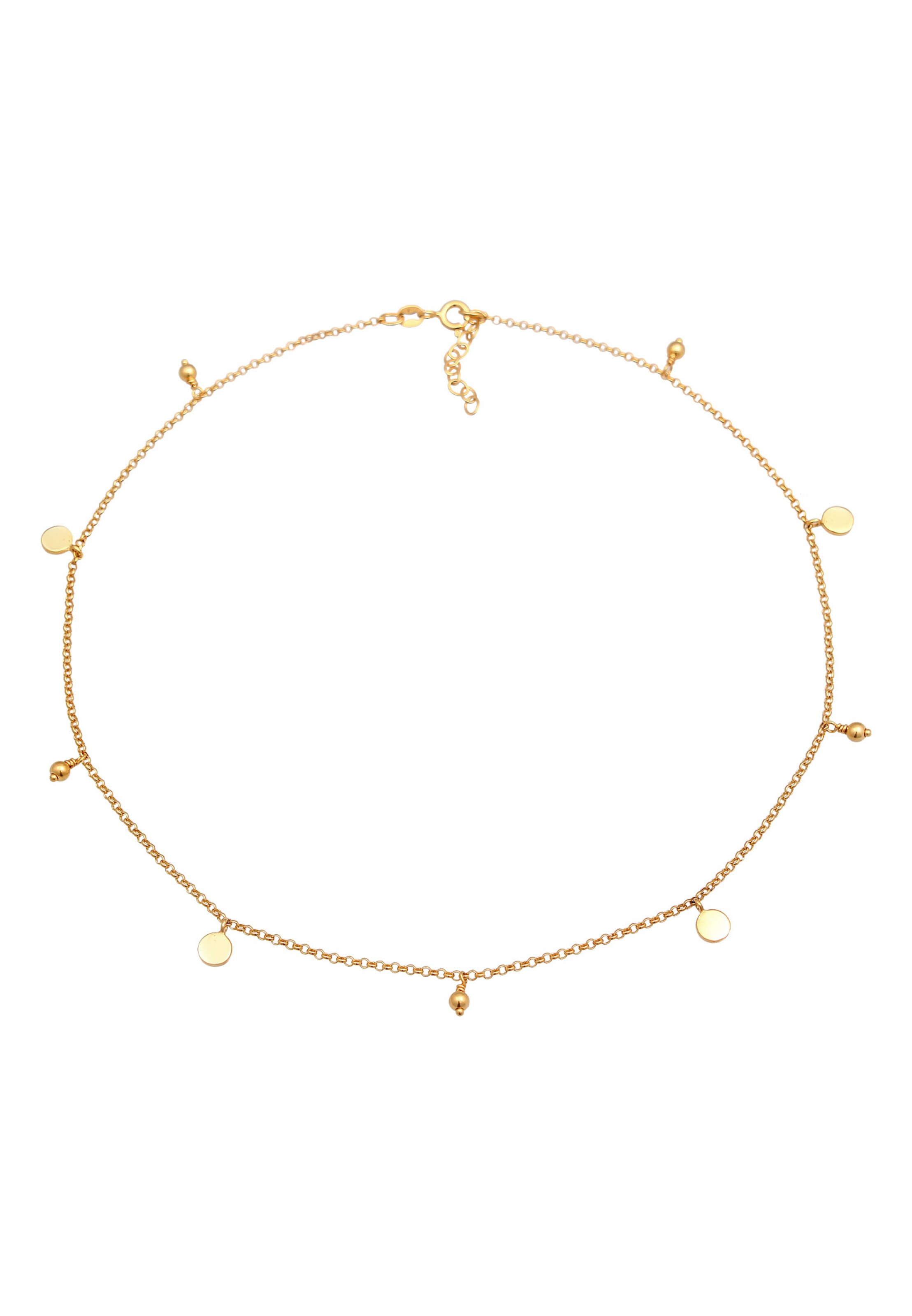 ELLI Kette in Gold: Vorderseite