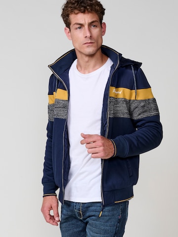 KOROSHI Sweatvest in Blauw