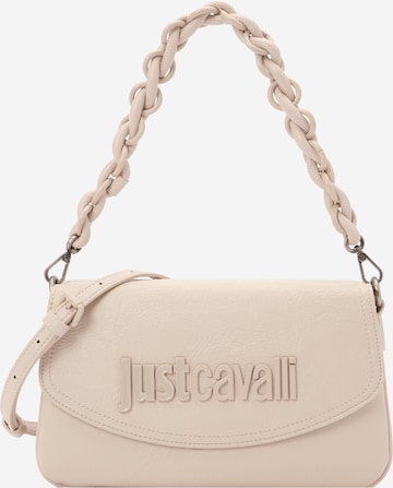 Sac bandoulière Just Cavalli en beige : devant