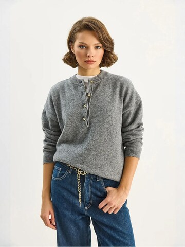 Pull-over Bianco Lucci en gris