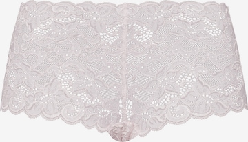 Slip ' Moments ' Hanro en beige : devant