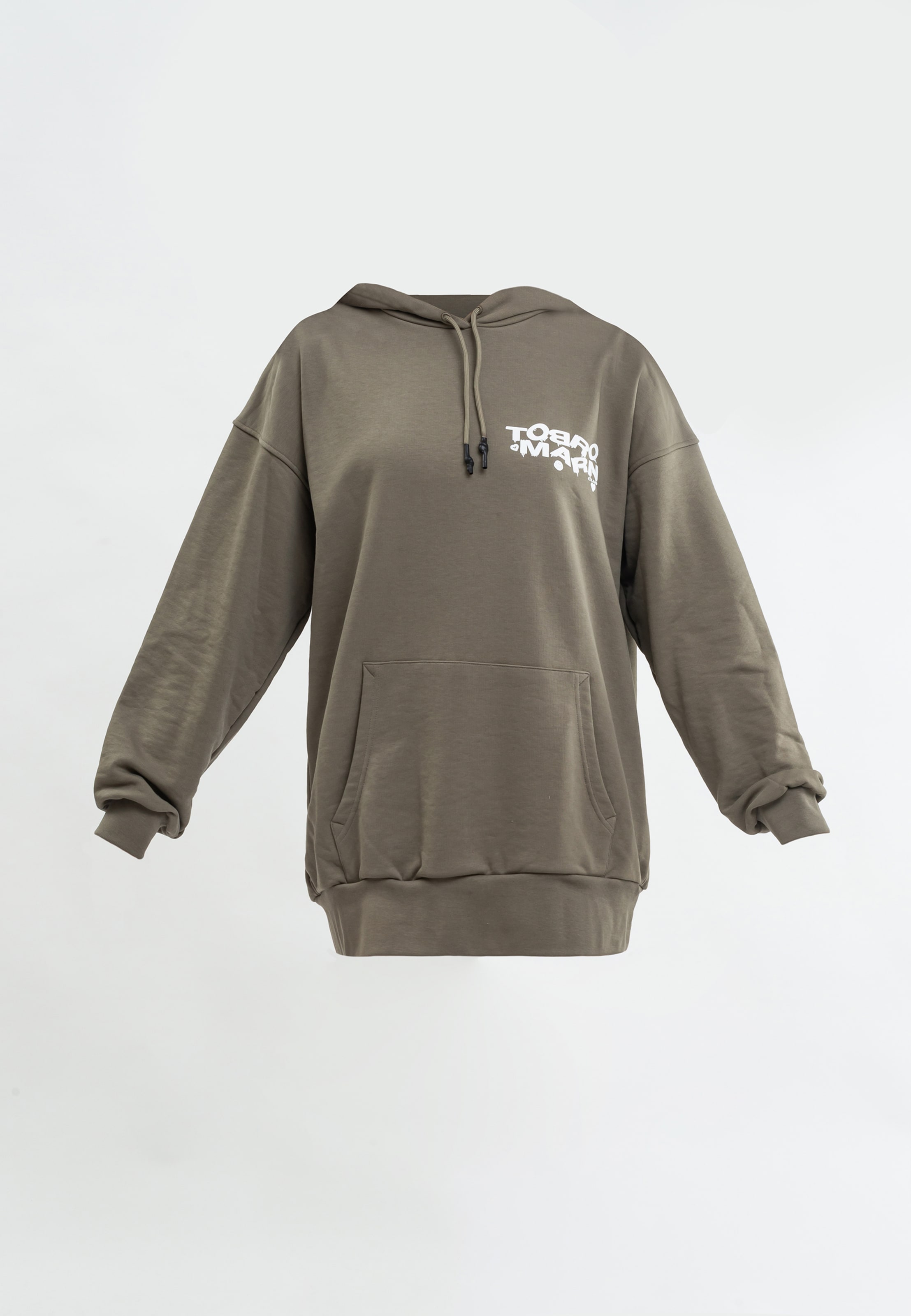 Tom Barron Sweatshirt in Groen: voorkant