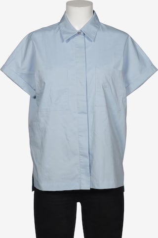 BOSS Black Bluse XL in Blau: Vorderseite