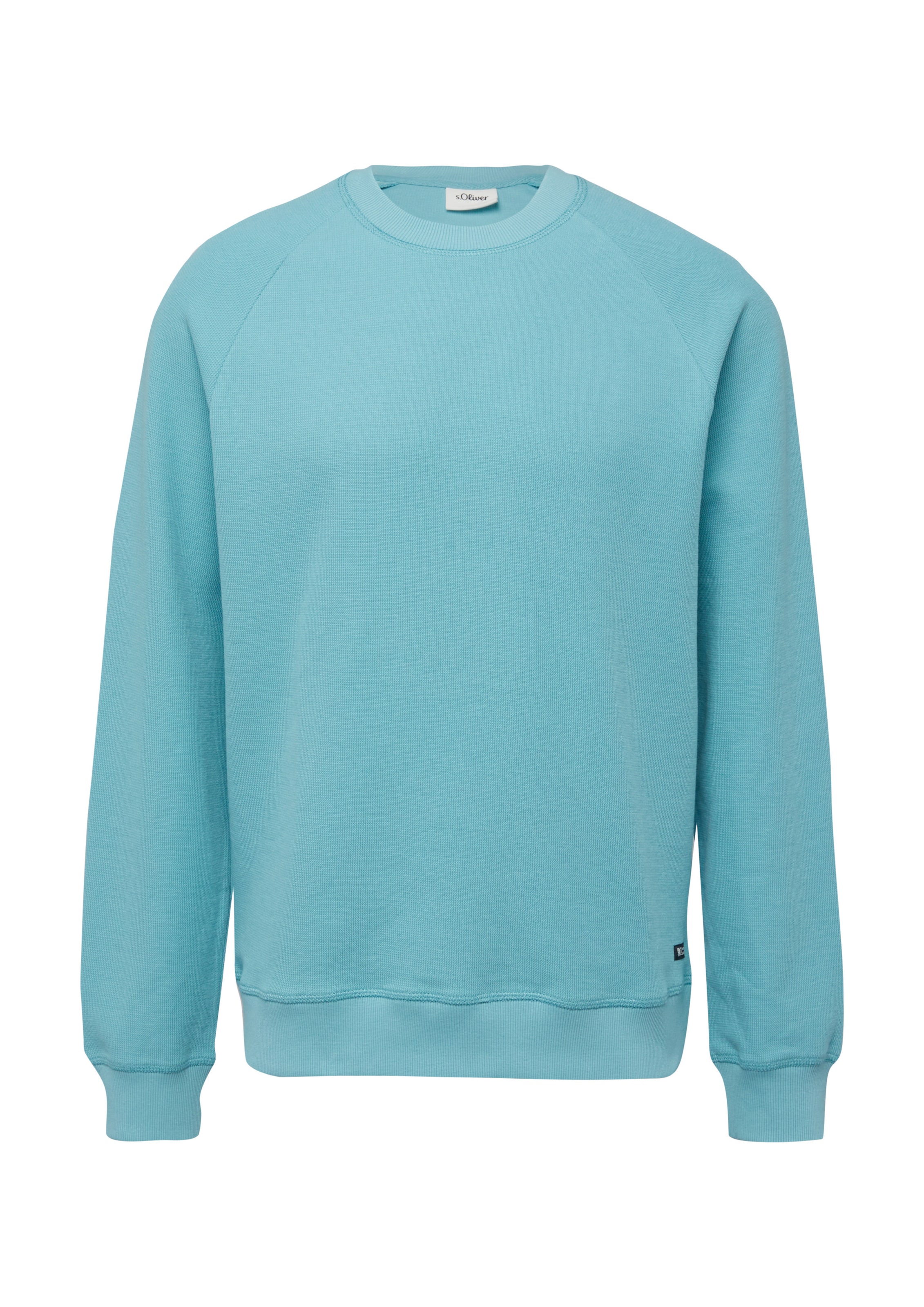 Sweat-shirt s.Oliver en bleu : devant