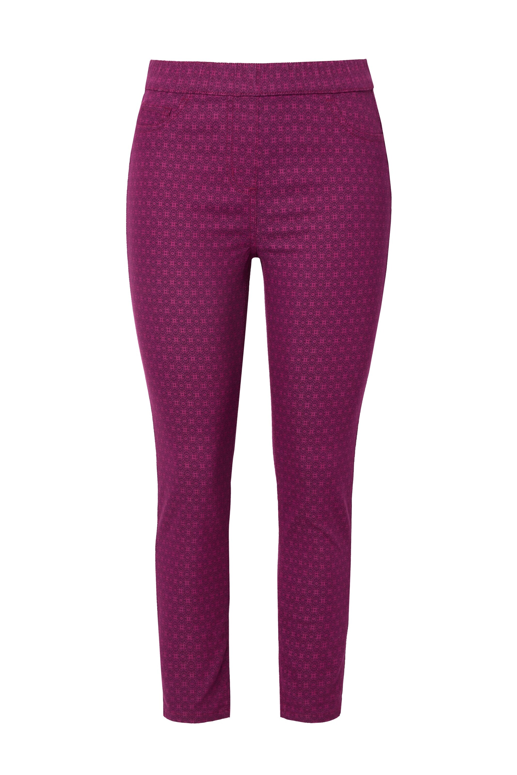 Janet & Joyce Slimfit Jeggings in Lila: voorkant