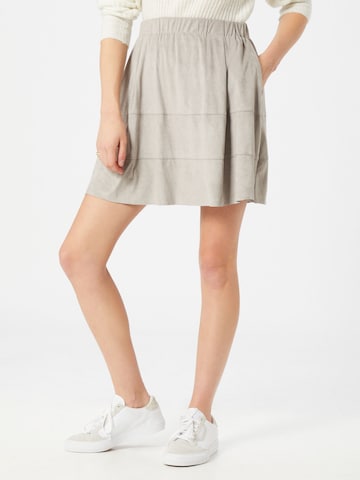 Jupe Noisy may en gris : devant