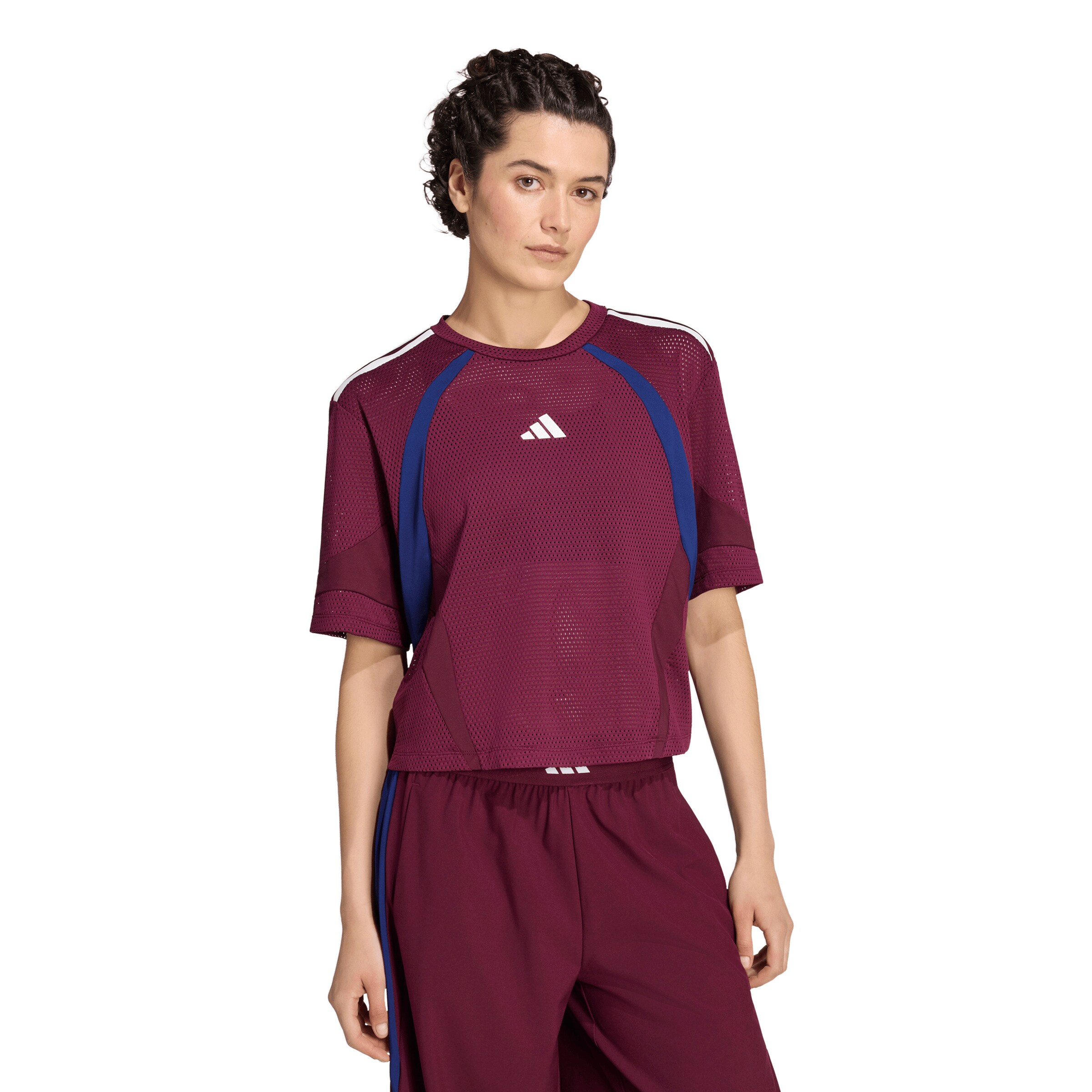 Tricou funcțional 'HYG DNA' de la ADIDAS PERFORMANCE pe maro: față