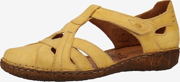 JOSEF SEIBEL Sandals 'Rosalie' in Yellow: front