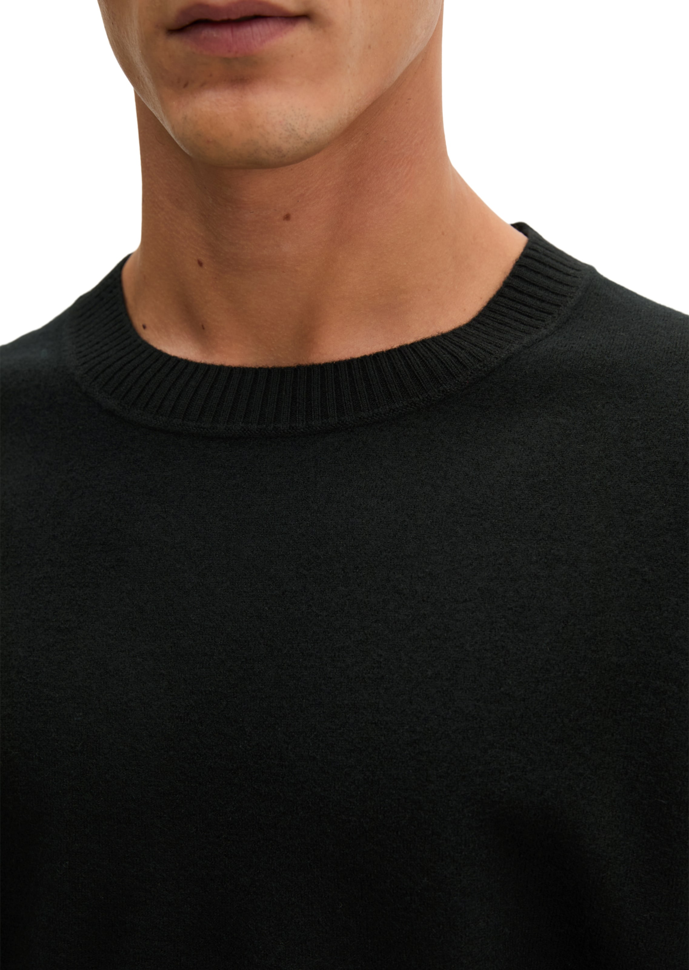 Marc O'Polo Pullover in Schwarz: Vorderseite