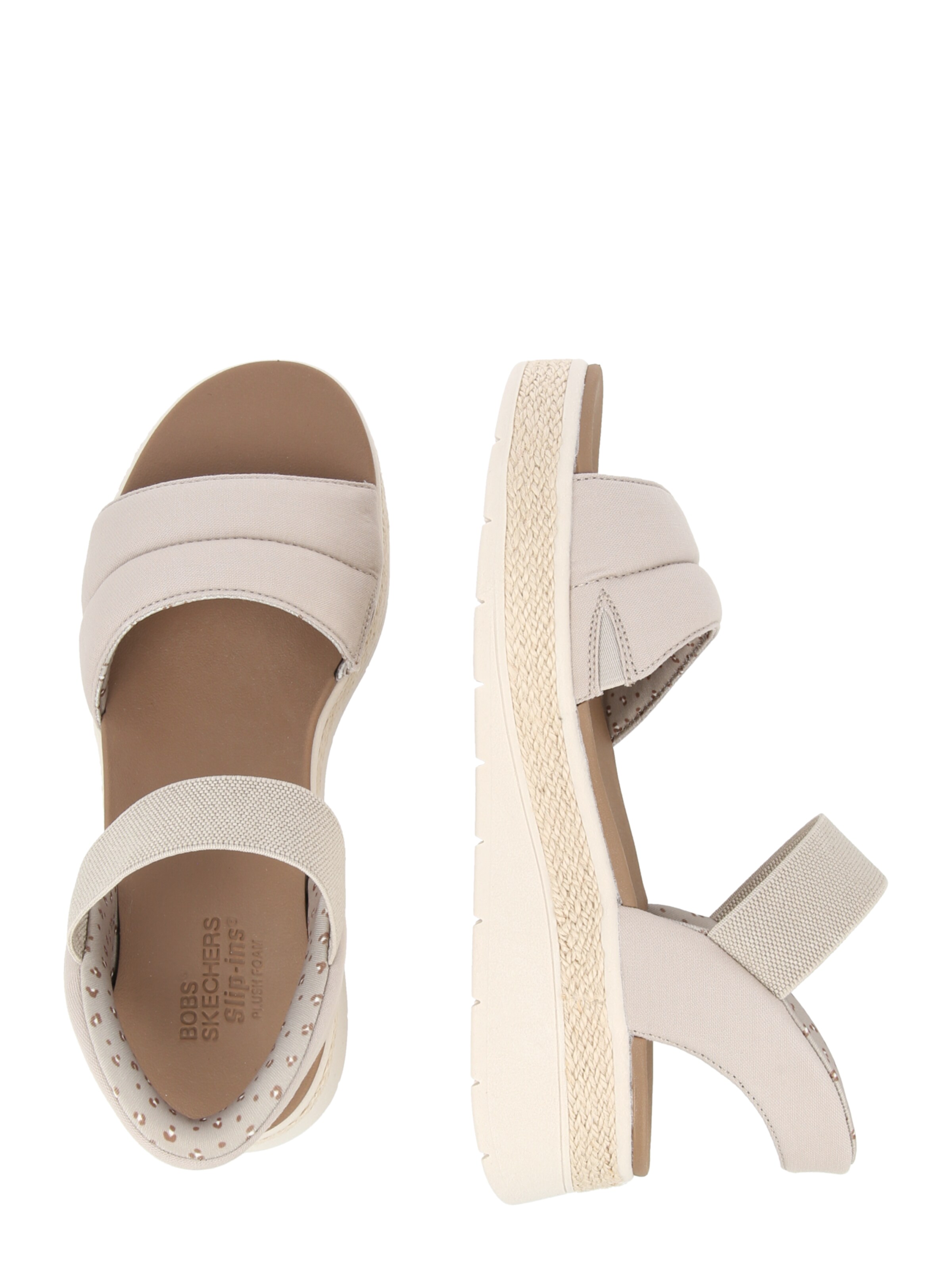 SKECHERS Sandaal 'BOBS Sun Ray' in Beige