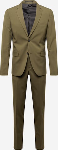 Lindbergh Slim fit Suit in Green: front